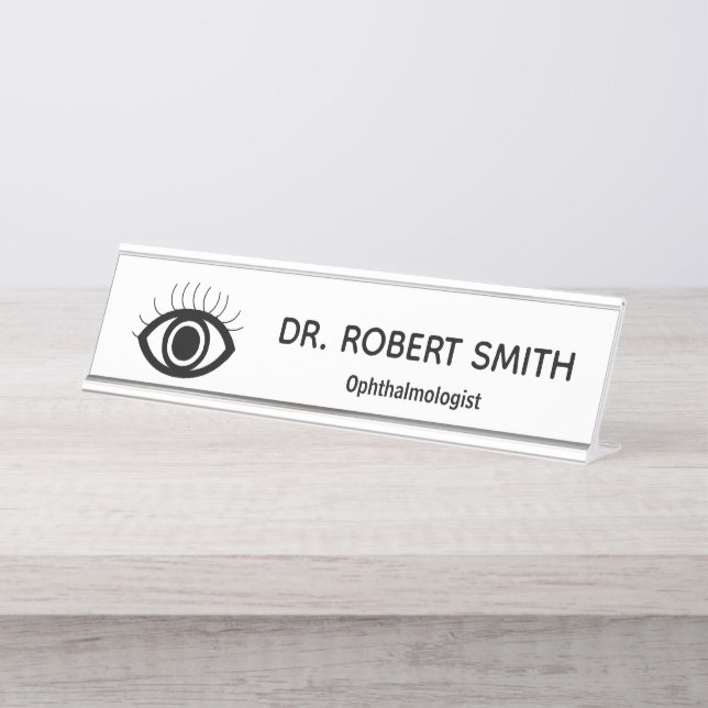 "Eye" Name Plate (Front)