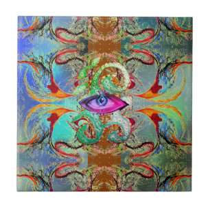 Eye of a Multidinensional Storm Tile