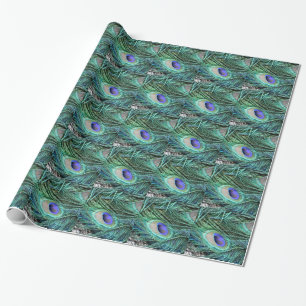 Eye Of A Peacock Feather Wrapping Paper