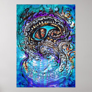 Eye of a Sea Monster Poster