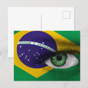 Eye of Brazil Postcard