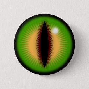 Eye of dragon 6 cm round badge