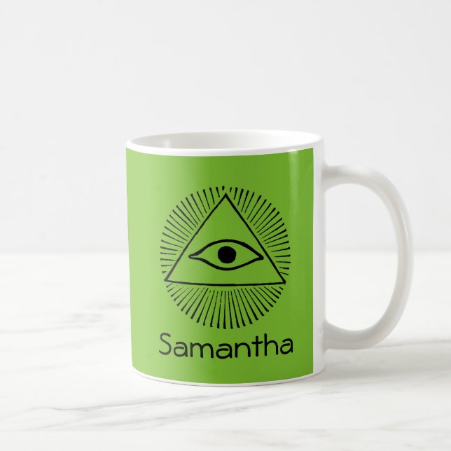 Eye Of God Coffee Mug (Right)