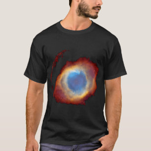 Eye of God - Helix Planetary Nebula NGC 7293 Hubbl T-Shirt