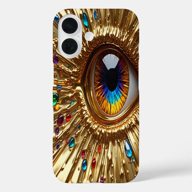 Eye of God - iPhone 16 Cases (Back)