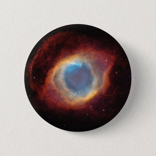Eye of God Nebula 6 Cm Round Badge (Front)
