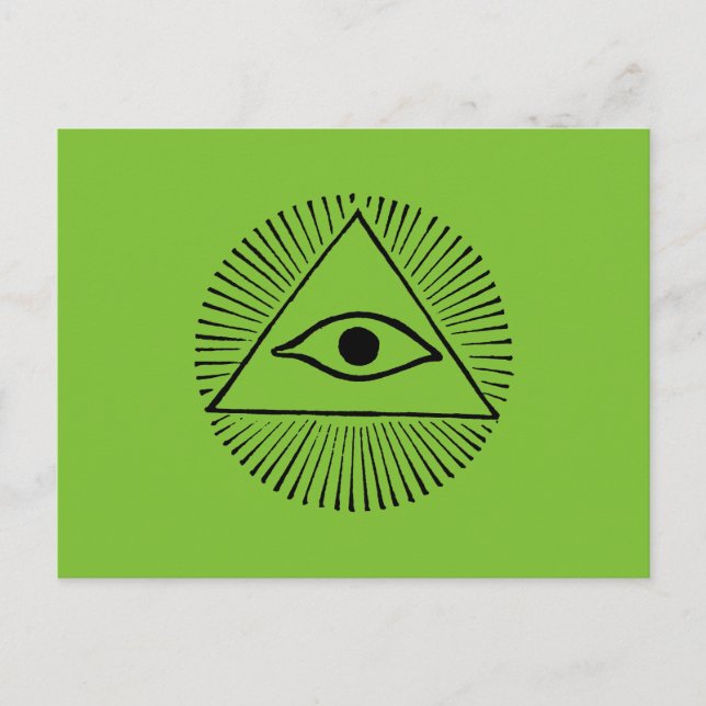 Eye Of God Postcard (Front)