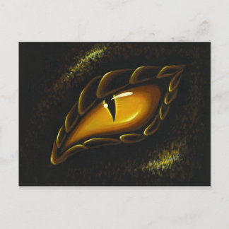 Eye Of Golden Embers Postcard