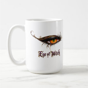 Eye of Halloween Witch Glamourous Gothic Eyeball  Coffee Mug