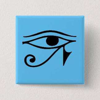 eye of horus 15 cm square badge