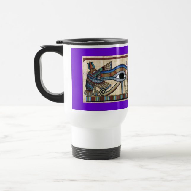 Eye of Horus Ancient Egyptian Art Mug (Left)