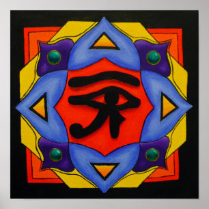 Eye Of Horus Canvas Print