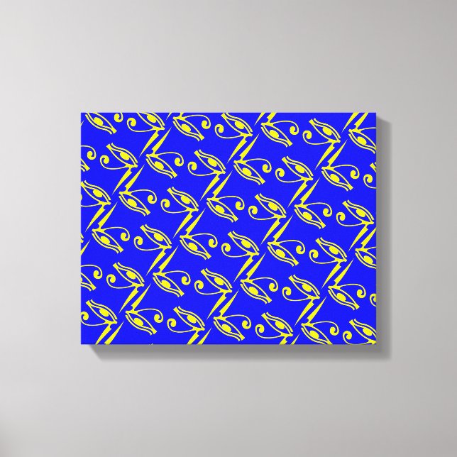 Eye of Horus Canvas Print (Front)