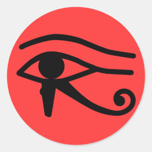 Eye of Horus Classic Round Sticker