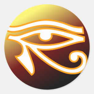 Eye of Horus Classic Round Sticker