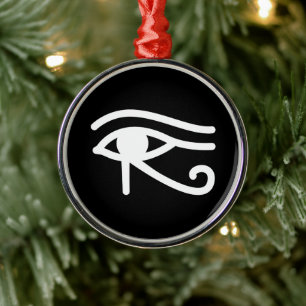 Eye of Horus Egyptian Metal Tree Decoration