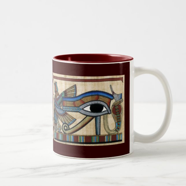 Eye of Horus Egyptian Mug (Right)