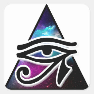 Eye Of Horus Egyptian protection symbol Square Sticker