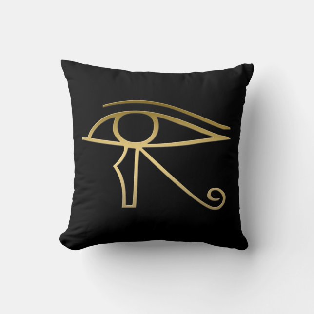 Eye of Horus Egyptian symbol Cushion (Front)