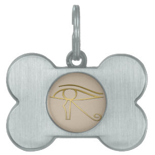 Eye of Horus Egyptian symbol Pet ID Tag