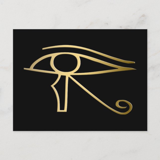 Eye of Horus Egyptian symbol Postcard (Front)