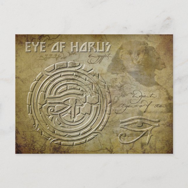 Eye of Horus (Eye of Ra) Postcard (Front)