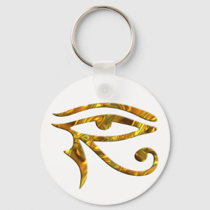 Eye Of Horus - GOLD Key Ring