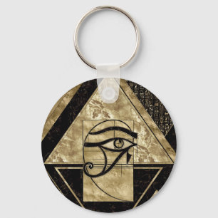 Eye of Horus - Golden Ratio Key Ring