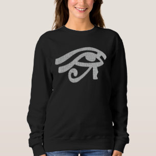 Eye Of Horus Occult Dark Art Grunge Goth Gothic Ae Sweatshirt