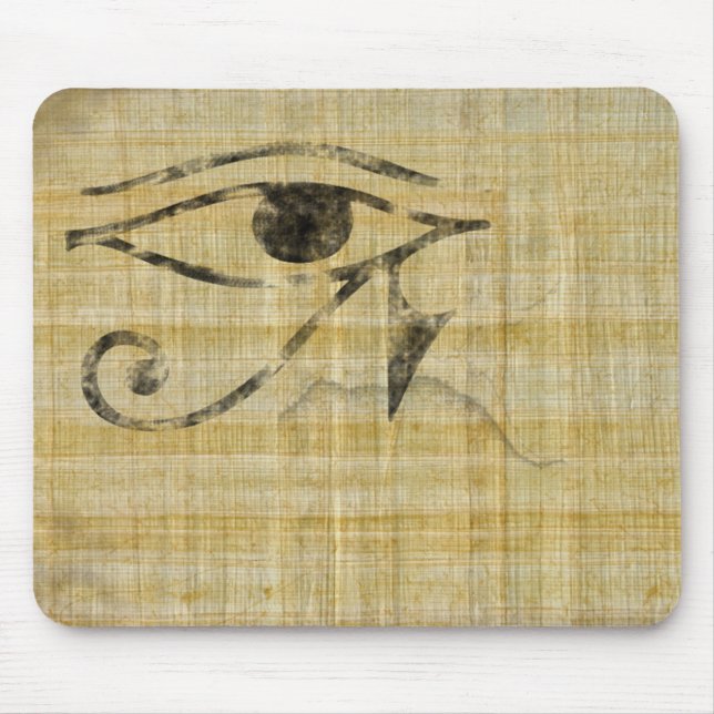 Eye of Horus on Papyrus Mouse Mat (Front)