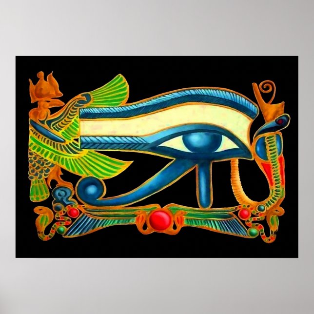 Eye Of Horus poster print (Front)