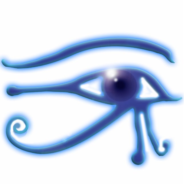 EYE OF HORUS RA Ancient Egypt Sculpted Gift Item Photo Sculpture Magnet (Front)