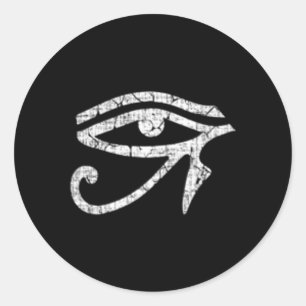 Eye Of Horus Ra Classic Round Sticker