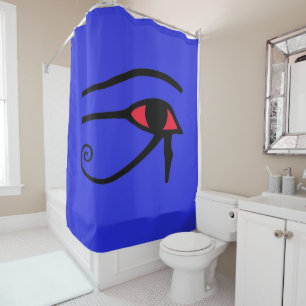 Eye of Horus Shower Curtain