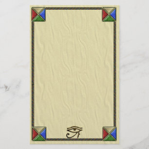 Eye of Horus Stationery