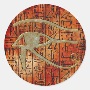 EYE OF HORUS Wadjet Egyptian Art Stickers