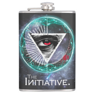 Eye of Initiative Spark Hip Flask
