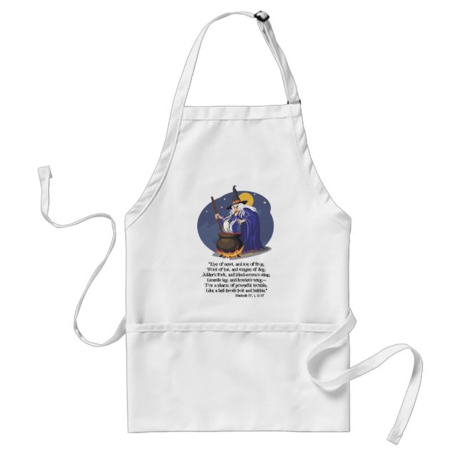 Eye of Newt - Blue Standard Apron (Front)