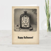 Eye of Newt Halloween Card