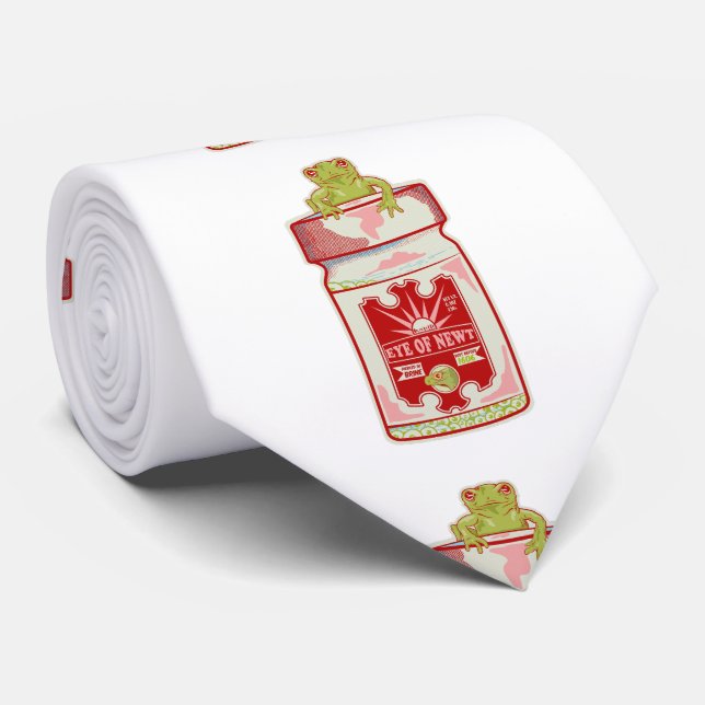 Eye of newt Macbeth Tie (Rolled)