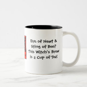 Eye of Newt & Sting of Bee? Witch's Brew... Two-Tone Coffee Mug