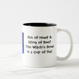 Eye of Newt & Sting of Bee? Witch's Brew... Two-Tone Coffee Mug