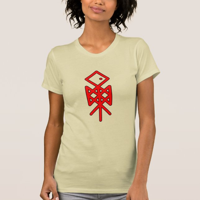 Eye of Odin Viking Bindrune Slim-Fit Tee (Front)