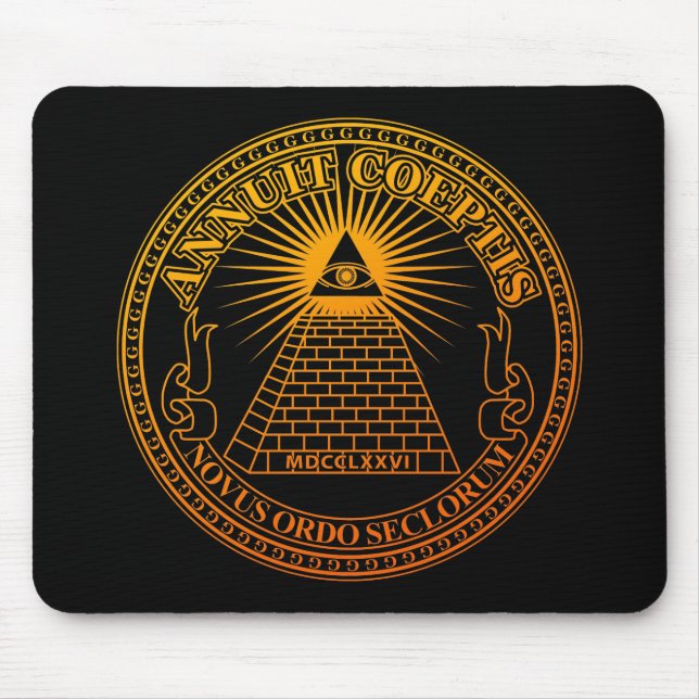 Eye of Providence 3 Mouse Mat (Front)