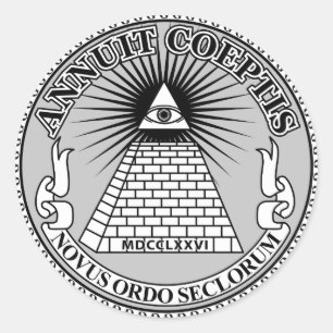 Eye of Providence Classic Round Sticker