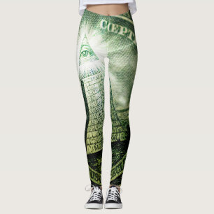 "Eye of Providence" Money Pyramid Leggings