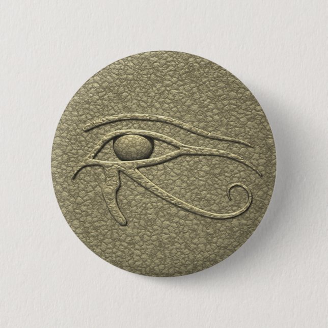 Eye of Ra 6 Cm Round Badge (Front)