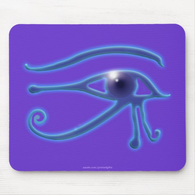Eye of Ra Ancient Egyptian Wadjet Symbol Mouse Mat (Front)