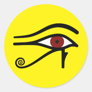 Eye of Ra - Egyptian God Classic Round Sticker