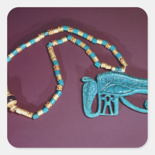 Eye of Ra pectoral, from the Tomb of Square Sticker